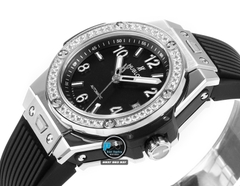 NEW 2022 / MS FACTORY BEST 1:1 / HUBLOT ONE CLICK STEEL DIAMOND 39MM HUB.1270