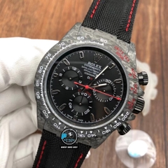 NEW 2021 / N FACTORY BEST 1:1 / ROLEX DAYTONA DiW CARBON CAL.4130