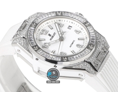 NEW 2022 / MS FACTORY BEST 1:1 / HUBLOT ONE CLICK STEEL DIAMOND 39MM HUB.1270