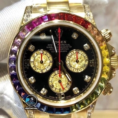 NEW 2020 / BL FACTORY BEST 1:1 / ROLEX DAYTONA OYSTER RAINBOW ROSE GOLD