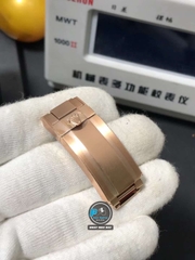 NEW 2022 / CLEAN FACTORY 1:1 / ROLEX YACHT MASTER 40MM 116655 EVEROSE GOLD CAL.3135