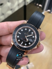 NEW 2020 / N FACTORY BEST 1:1 / ROLEX YACHT MASTER 40 116655 EVEROSE GOLD VER.9