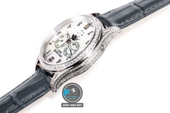 NEW 2023 / FACTORY BEST 1:1 / PATEK PHILIPPE PP 4947, 4948 COMPLICATIONS 38MM FULL DIAMOND 💎