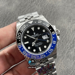 NEW 2021 / CLEAN FACTORY BEST 1:1 / ROLEX GMT MASTER II BATMAN THÉP 904L CAL.3186