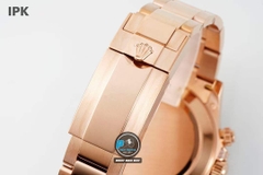 VIP NEW 2023 / IPK FACTORY BEST 1:1 / ROLEX DAYTONA RAINBOW 🌈 116595 DIAMOND ROSE GOLD 18K 40 X 12,2MM CAL.4130