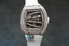 NEW 2022 / RM FACTORY BEST 1:1 / RICHARD MILLER RM 59-01 FULL DIAMOND BAGUETTE TOURBILLION LIMITED