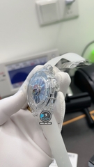 NEW 2022 / V9 FACTORY BEST 1:1 / HUBLOT FUSION TAKASHI MURAKAMI 45MM SAPPHIRE CRYTAL DIAMOND RAINBOW 🌈 HUB.1214