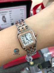 VIP NEW 2020 / ORIGINAL FACTORY BEST 1:1 / CARTIER PANTHÈRE DE 22 X 30MM NIỀN ĐÍNH 38 VIÊN KIM CƯƠNG THIÊN NHIÊN VVS 0,76 LY