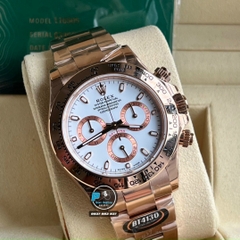 NEW 2022 / BETTER (3K) FACTORY BEST 1:1 / ROLEX DAYTONA OYSTER EVEROSE GOLD 40 x 12,2MM CAL.4130