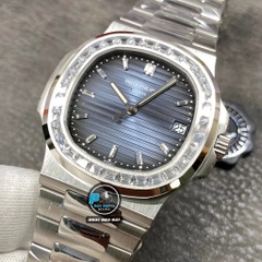 NEW 2020 / PPF FACTORY BEST 1:1 / PATEK PHILIPPE NAUTILUS 5711 VER.4 DIAMOND BAGUETTE