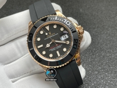 NEW 2022 / VS FACTORY BEST 1:1 / ROLEX YACHT MASTER 116655 ROSE GOLD 40MM CAL.3135