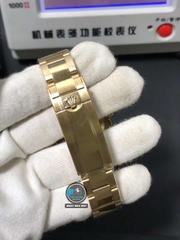 NEW 2022 / CLEAN FACTORY BEST 1:1 / ROLEX SUBMARINE DATE 116618 FULL GOLD CAL.3135 40MM