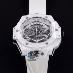 NEW 2022 / ZF FACTORY BEST 1:1 / HUBLOT BIG BANG SANG BLEU II CERAMIC 45MM HUB.1240