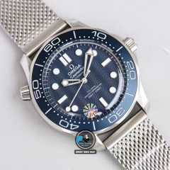 NEW 2023 / AG FACTORY BEST 1:1 / OMEGA SEAMASTER DIVER 300M JAMES BOND 007 ANNIVERSARY 60TH