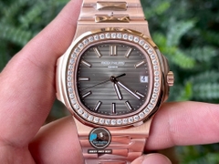 VIP NEW 2021 / ORIGINAL FACTORY BEST 1:1 / PATEK PHILIPPE NAUTILUS 5711/1R 40MM VÀNG HỒNG 18K. VÀNG KIM CƯƠNG THIÊN NHIÊN