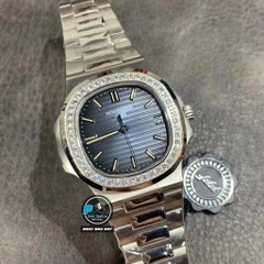 NEW 2020 / PPF FACTORY BEST 1:1 / PATEK PHILIPPE NAUTILUS 5711 VER.4 DIAMOND BEZEL