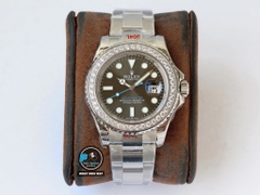 NEW 2020 / ROF FACTORY BEST 1:1 / ROLEX YACHT MASTER 41 DIAMOND BEZEL
