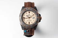 NEW 2022 / DIW FACTORY BEST 1:1 / ROLEX DIW GMT MASTER II CARBON FIBER LIMITED CAL.3186