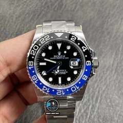 NEW 2021 / GS FACTORY BEST 1:1 / ROLEX GMT MASTER II VER.4 THÉP 904L CAL.3186