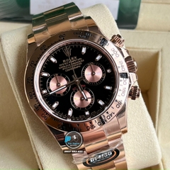 NEW 2022 / BETTER (3K) FACTORY BEST 1:1 / ROLEX DAYTONA OYSTER EVEROSE GOLD 40 x 12,2MM CAL.4130