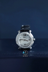 VIP NEW 2023 / ORIGINAL FACTORY BEST 1:1 / CHOPARD HAPPY DIAMOND SPORT MẶT SỐ VÀ VÀNH 39 VIÊN KIM CƯƠNG THIÊN NHIÊN VVS 2.0 CARAT