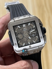 NEW 2023 / BBF FACTORY BEST 1:1 / HUBLOT BANG SQUARE UNICO 42MM HUB.1280