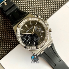 VIP NEW 2023 / ORIGINAL FACTORY BEST 1:1 / AP OFFSHORE 67540 37MM VÀNH 32 VIÊN KIM CƯƠNG THIÊN NHIÊN VVS 2.0 CARAT CAL.7750