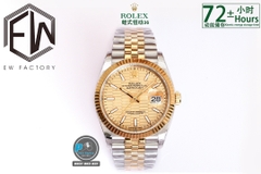 NEW 2021 / EW FACTORY BEST 1:1 / ROLEX DATE JUST 36MM NEW DIAL CAL.3235
