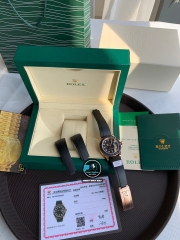 VIP NEW 2021 / ORIGINAL FACTORY 1:1 / ROLEX YACHT MASTER 40 116655 EVEROSE GOLD 18K 6UM