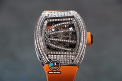 NEW 2022 / RM FACTORY BEST 1:1 / RICHARD MILLER RM 59-01 FULL DIAMOND BAGUETTE TOURBILLION LIMITED