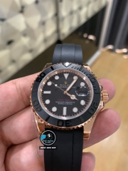 NEW 2020 / N FACTORY BEST 1:1 / ROLEX YACHT MASTER 40 116655 EVEROSE GOLD VER.9