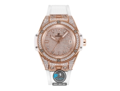 NEW 2022 / MS FACTORY BEST 1:1 / HUBLOT ONE CLICK STEEL DIAMOND 39MM HUB.1270