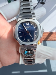 NEW 2025 / DDF FACTORY BEST 1:1 / PATEK PHILIPPE NAUTILUS 7118 LADY 35,2MM DIAMOND BEZEL CAL.324SC