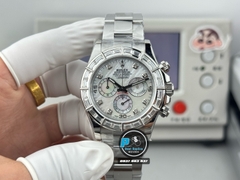 NEW 2025 / PPM FACTORY BEST 1:1 / ROLEX DAYTONA CAL.4130 DIAMOND BAGUETTE BEZEL
