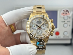 NEW 2025 / PPM FACTORY BEST 1:1 / ROLEX DAYTONA CAL.4130 DIAMOND BAGUETTE BEZEL