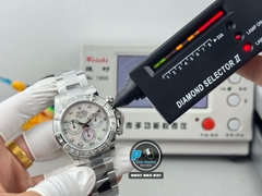 NEW 2025 / PPM FACTORY BEST 1:1 / ROLEX DAYTONA CAL.4130 DIAMOND BAGUETTE BEZEL