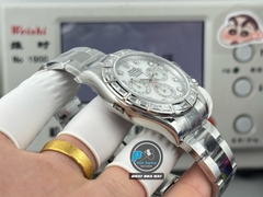 NEW 2025 / PPM FACTORY BEST 1:1 / ROLEX DAYTONA CAL.4130 DIAMOND BAGUETTE BEZEL