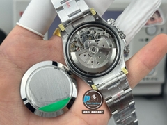 NEW 2025 / PPM FACTORY BEST 1:1 / ROLEX DAYTONA CAL.4130 DIAMOND BAGUETTE BEZEL