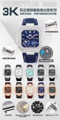 NEW 2025 / 3K FACTORY BEST 1:1 / PATEK PHILIPPE CUBITUS 5822