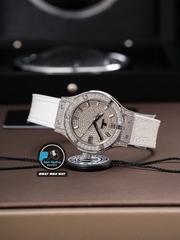 VIP NEW 2025 / ORIGINAL FACTORY BEST 1:1 / HUBLOT CLASIC FUSION 33MM WOMEN VÀNH 36 VIÊN KIM CƯƠNG THIÊN NHIÊN 1,8 CARAT