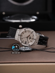 VIP NEW 2025 / ORIGINAL FACTORY BEST 1:1 / HUBLOT CLASIC FUSION 33MM WOMEN VÀNH 36 VIÊN KIM CƯƠNG THIÊN NHIÊN 1,8 CARAT