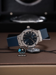 VIP NEW 2025 / ORIGINAL FACTORY BEST 1:1 / HUBLOT CLASIC FUSION 33MM WOMEN VÀNH 36 VIÊN KIM CƯƠNG THIÊN NHIÊN 1,8 CARAT