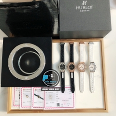 VIP NEW 2025 / ORIGINAL FACTORY BEST 1:1 / HUBLOT CLASIC FUSION 33MM WOMEN VÀNH 36 VIÊN KIM CƯƠNG THIÊN NHIÊN 1,8 CARAT