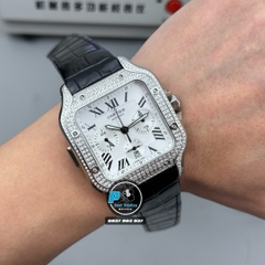 NEW 2025 / TW FACTORY BEST 1:1 / CARTIER SANTOS DE CHRONOGRAPH EXTRA-LARGE