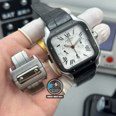 NEW 2025 / TW FACTORY BEST 1:1 / CARTIER SANTOS DE CHRONOGRAPH EXTRA-LARGE