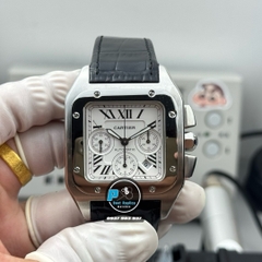 NEW 2025 / TW FACTORY BEST 1:1 / CARTIER SANTOS DE CHRONOGRAPH EXTRA-LARGE