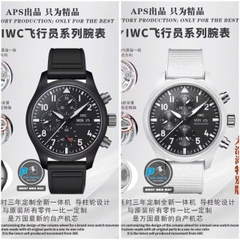NEW 2025 / APS FACTORY BEST 1:1 / IWC PILOT CHRONOGRAPH EDITION IW389105 7750