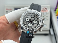 NEW 2026 / N+ FACTORY BEST 1:1 / ROLEX DAYTONA CAL.4130 DIAMOND BAGUETTE