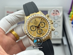 NEW 2026 / N+ FACTORY BEST 1:1 / ROLEX DAYTONA CAL.4130 DIAMOND BAGUETTE