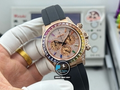 NEW 2026 / N+ FACTORY BEST 1:1 / ROLEX DAYTONA CAL.4130 DIAMOND BAGUETTE